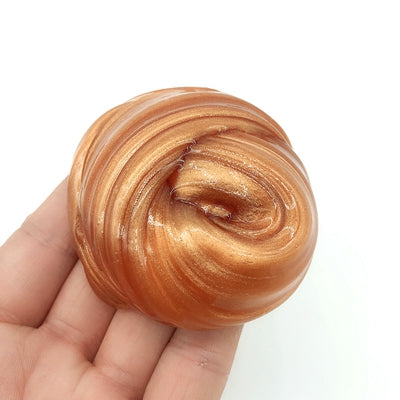 Slime Brillant + Perles De Décoration Mixe De Couleurs