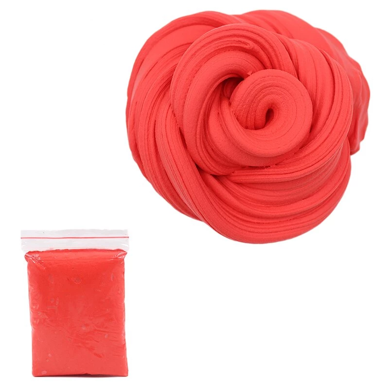 Slime coloré 20g + Sachet de petites perles décoratives