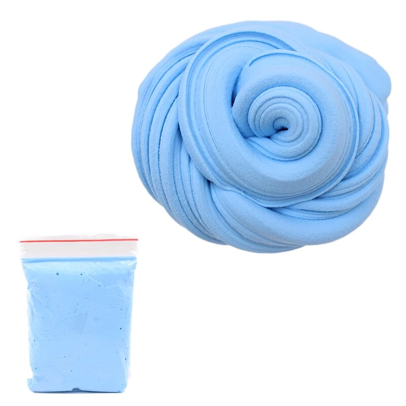 Slime coloré 20g + Sachet de petites perles décoratives