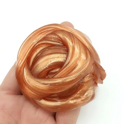 Slime Brillant + Perles De Décoration Mixe De Couleurs