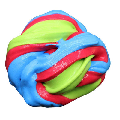 Slime Multi Couleurs 30g + Sachets de décorations
