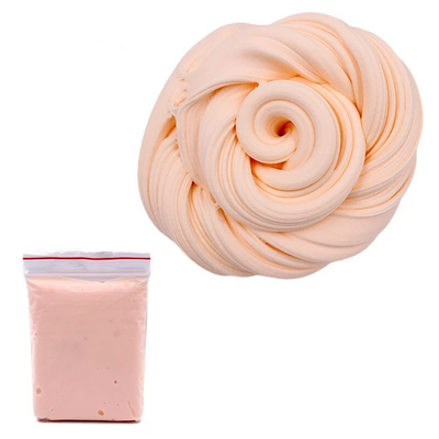 Slime coloré 20g + Sachet de petites perles décoratives