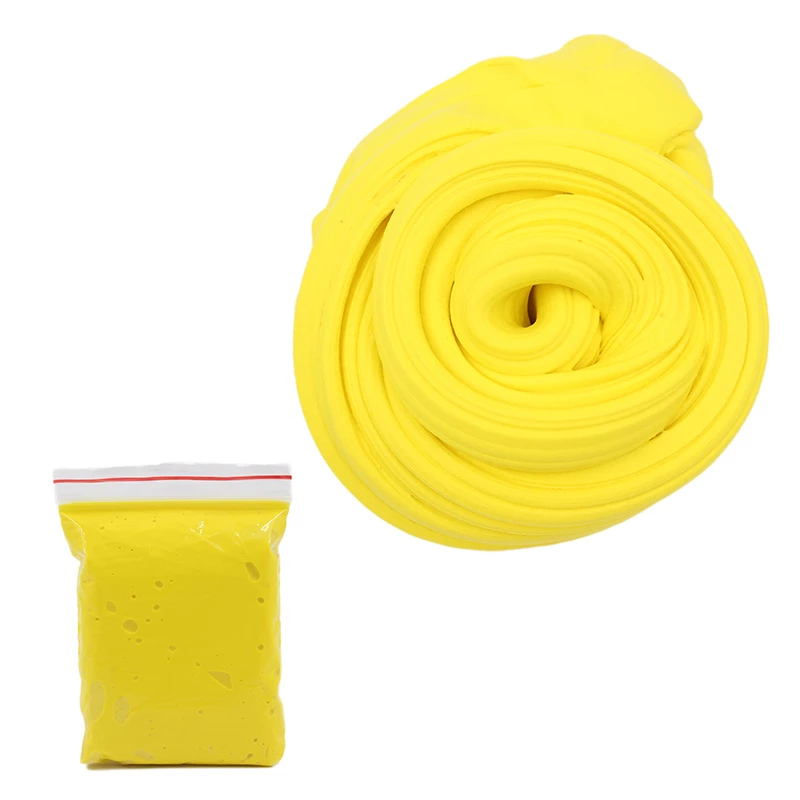 Slime coloré 20g + Sachet de petites perles décoratives