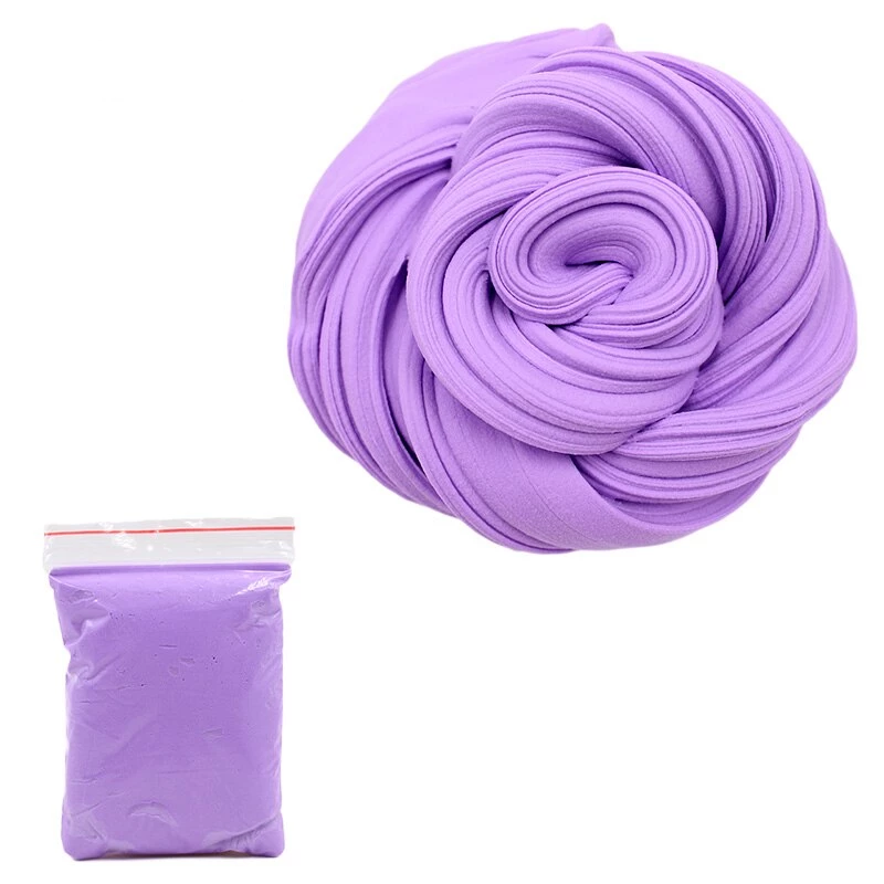 Slime coloré 20g + Sachet de petites perles décoratives