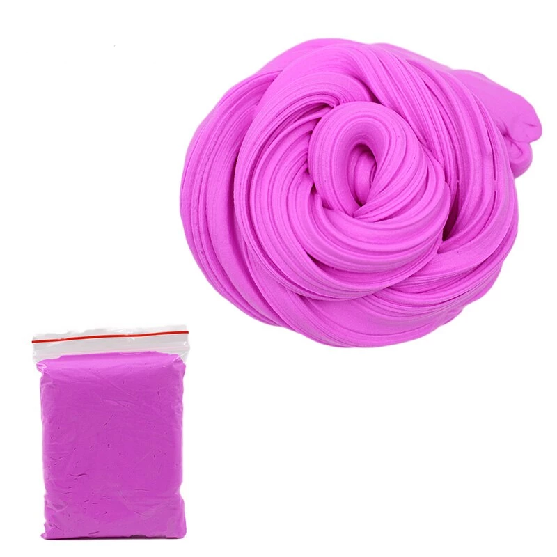 Slime coloré 20g + Sachet de petites perles décoratives