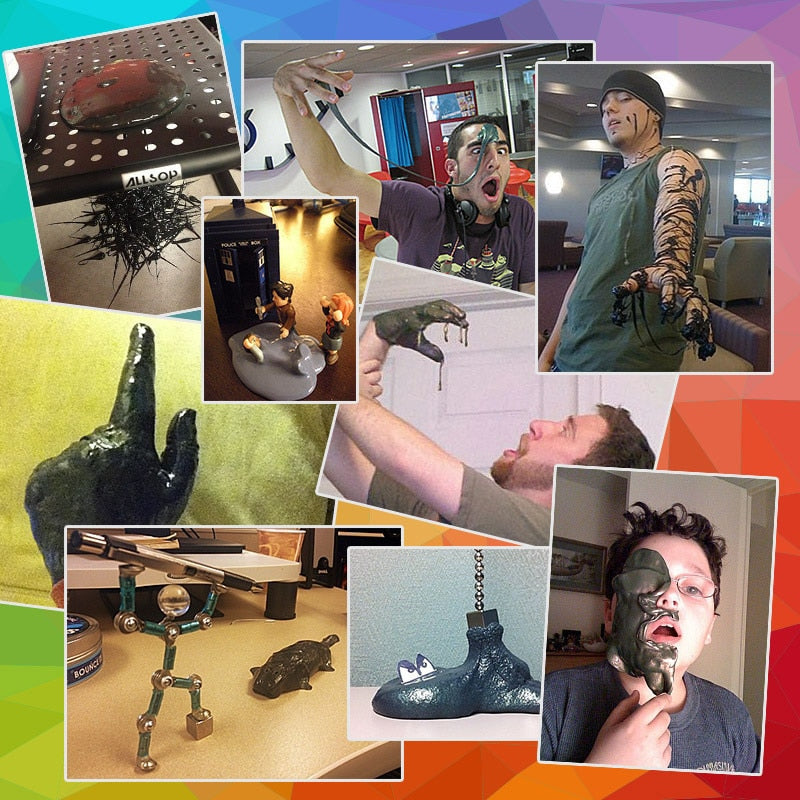 6 Couleurs De Slimes Brillants