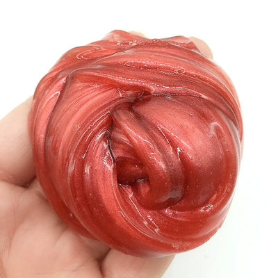 Slime Brillant + Perles De Décoration Mixe De Couleurs