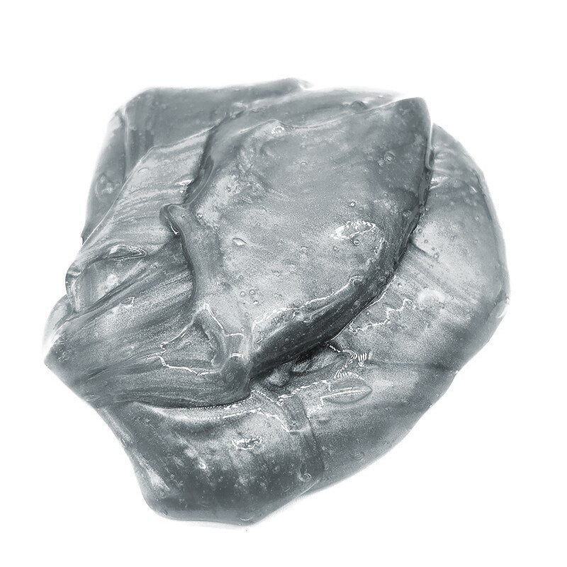 Slime Brillant + Perles De Décoration Mixe De Couleurs