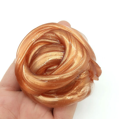 Slime Brillant + Perles De Décoration Mixe De Couleurs