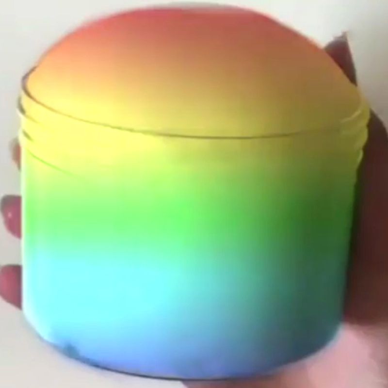 60ml/100ml Slime Orange Jaune Bleu Et Vert